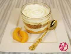 Peaches and Cream Jars - Gluten Free