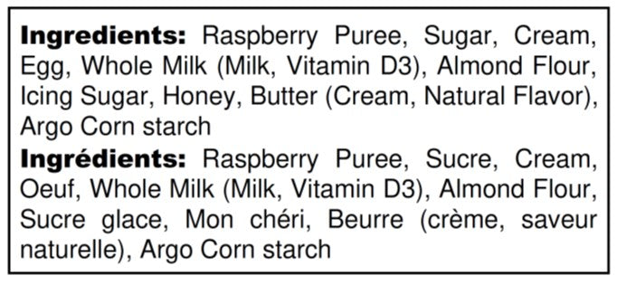 Raspberry Cream Jars - Gluten Free
